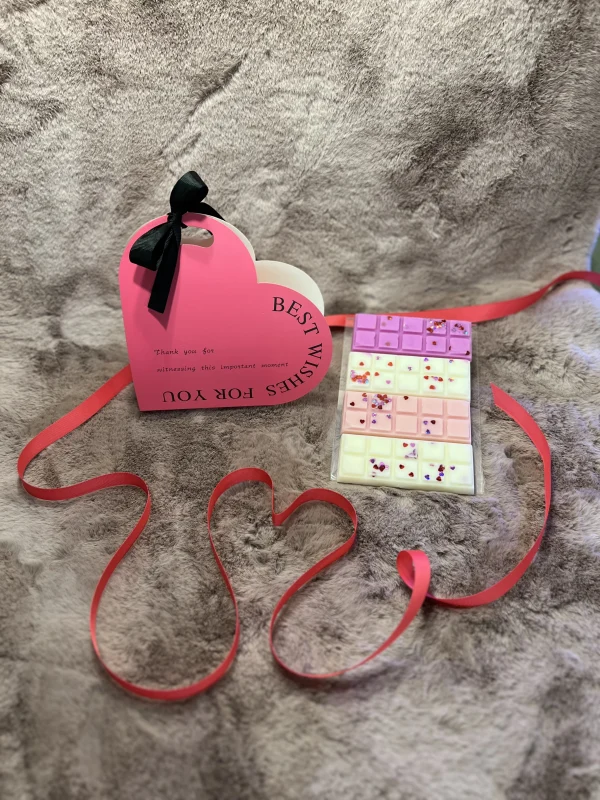 Valentine's Romance Chocolate Bars Gift Box