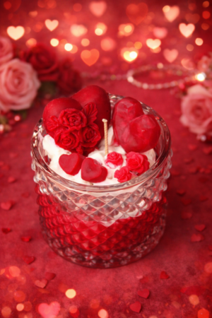 Valentine's Crystal Hearts & Roses