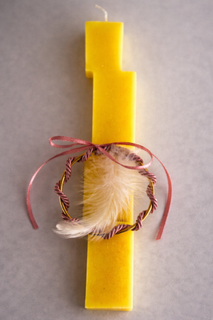 Easter Light with Feather